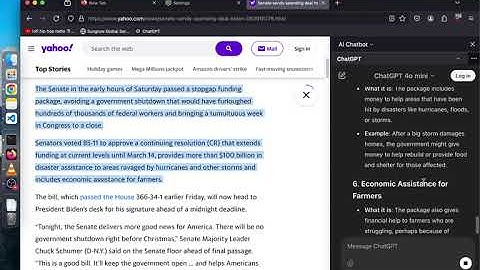 AI Chatbot / Firefox Labs
