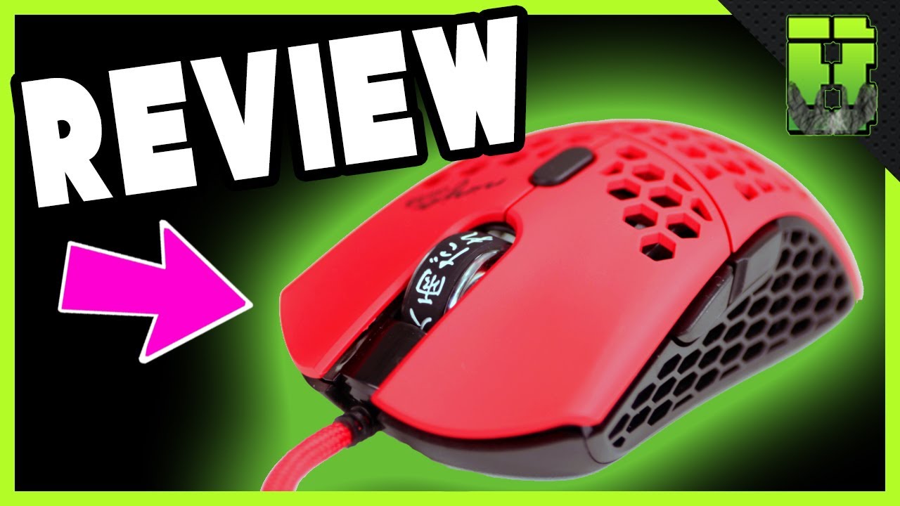 Inficere Plakater terrorisme Finalmouse Ninja Air58 Review Cherry Blossom Red Gaming Mouse - YouTube