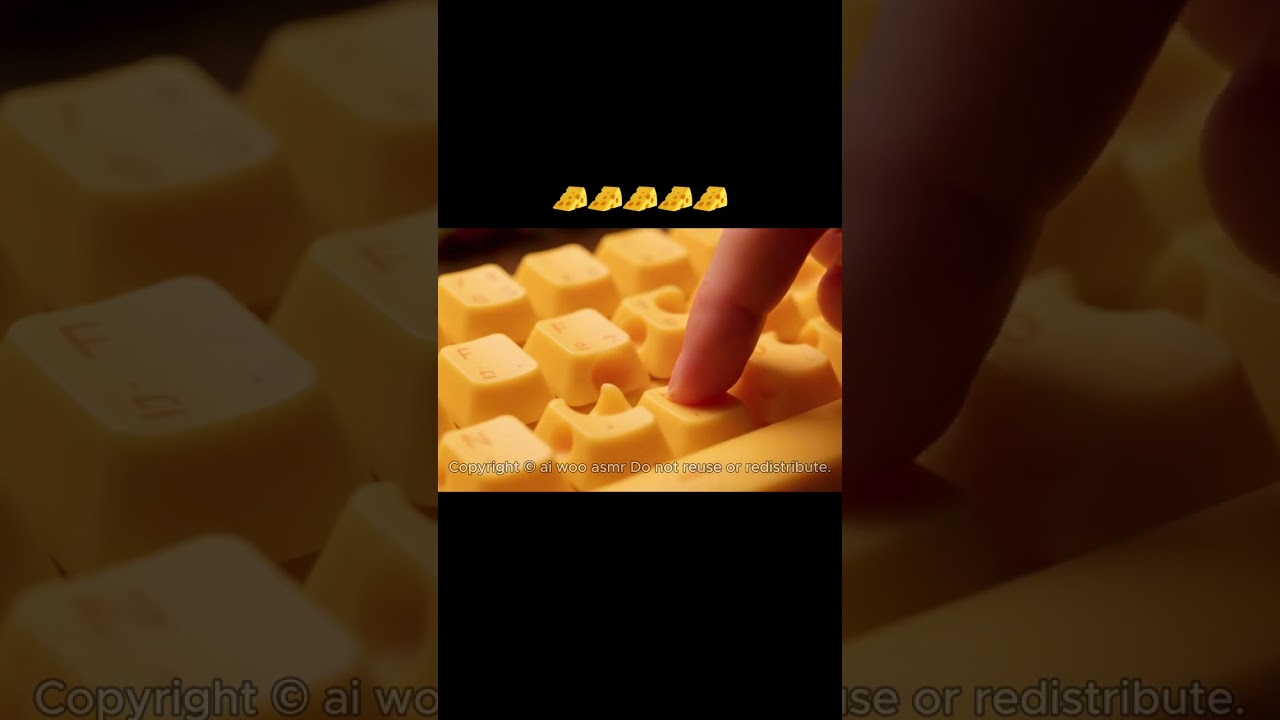 Клавиатура из швейцарского сыра🧀 
