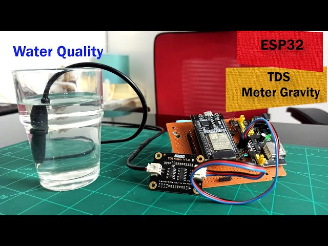 IoT Water Quality Monitoring With TDS Sensor ESP32, 46% OFF