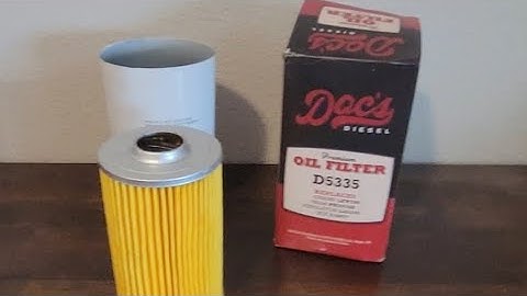 Mopar oil filter for 5.9 cummins