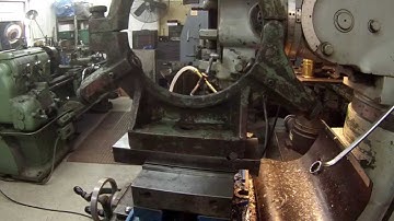 Adapting a Larger Steady Rest to the Monarch Part 2