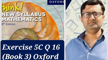 Exercise 5C (Equation of a Straight line) Question 16 Think New Syllabus Mathematics Book 3 Oxford