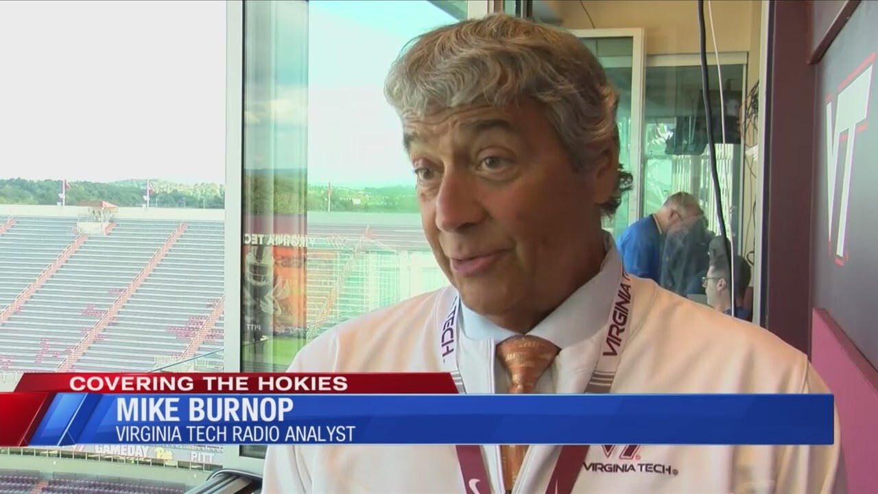 Virginia Tech's Mike Burnop celebrates 500 games behind the mic YouTube