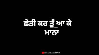 Love Without You | Rio Singh | New WhatsApp Status Black Background Status | Rio Singh Rajput