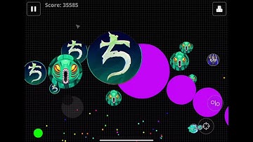 Agar.io Mobile Splitrun Video With Mirage [1]