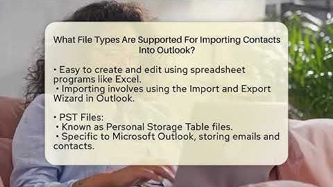 What File Types Are Supported For Importing Contacts Into Outlook? - TheEmailToolbox.com