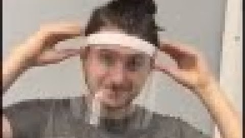 How To Assemble Your PPE Face Shield