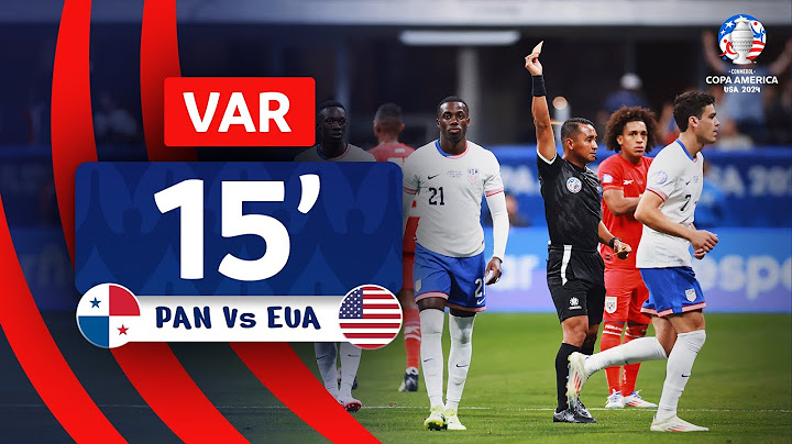 CONMEBOL Copa América | Revisión VAR - Conducta Violenta | PANAMÁ - USA | Minuto 15