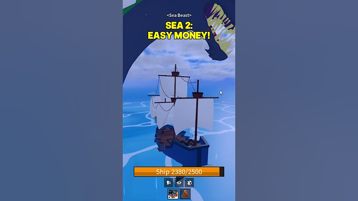 Sea events on sea 1, sea 2 vs sea 3 - Blox Fruits