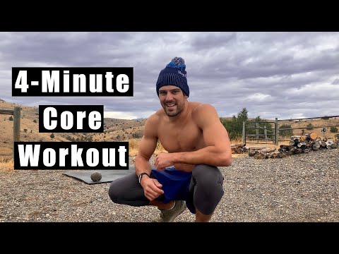 4-Minute Core Workout | Ash Crawford