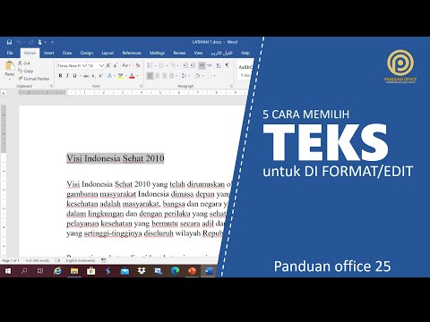 Video: Apa itu teks yang tidak diformat?