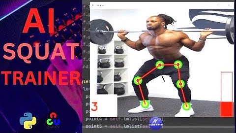 AI Squat Trainer || Personal AI Trainer || Computer Vision || OpenCV Python || Mediapipe