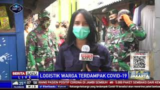 TNI-Polri Sediakan Dapur Umum Bagi Warga Terdampak Covid-19 di Cengkareng