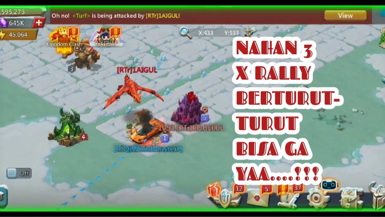 lords mobile rally trap F2P vs War guild, HAPPY BIRTHDAY, #pgs12680,#lordsmobile,#luminaryTrap