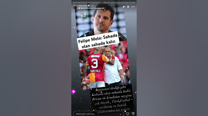 Felipe Melo: "Sahada olan sahada kalır. Emre Belözoğlu'nun kendisine saygım çok büyük #keşfet #viral