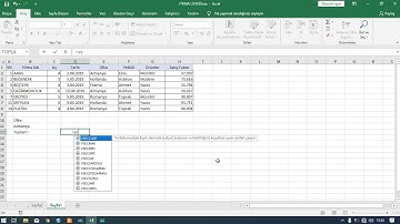 Vseçtopla Fonksiyonu İLERİ SEVİYE EXCEL 31  Ders