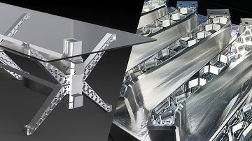 CNC Machining our CUSTOM Conference Table using DN Solutions Machines