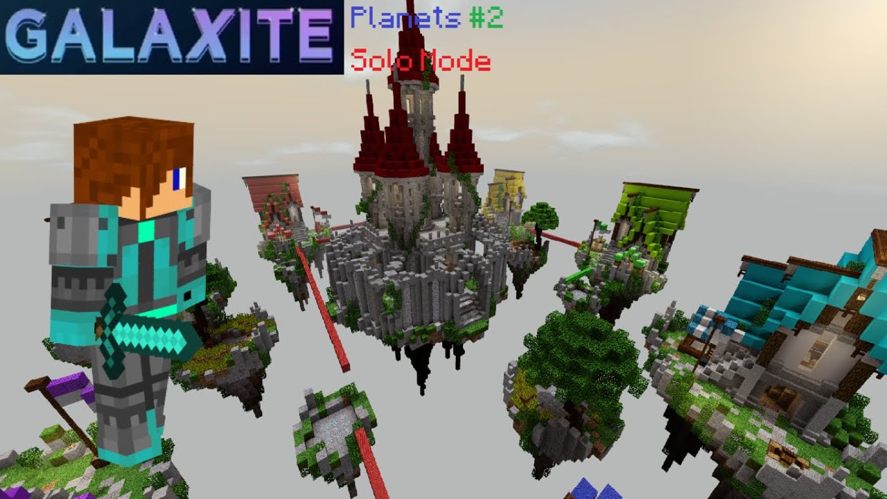 New Map! | Minecraft Bedrock Galaxite Planets #2 - YouTube