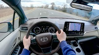 2022 Toyota Sienna Platinum - POV Test Drive (Binaural Audio)