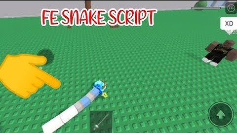 ROBLOX FE SNAKE SCRIPT using FLUXUS EXECUTOR played at Brookhaven and Fencing - script on comments