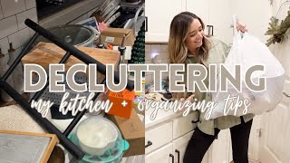 *MAJOR* KITCHEN DECLUTTER 2024 | THROWING EVERYTHING AWAY + Organizing tips