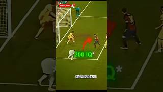 Messi's goal was 200% iq