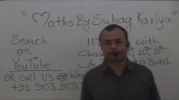 30 Seconds Talk On Mathematics by Suhag Kariya