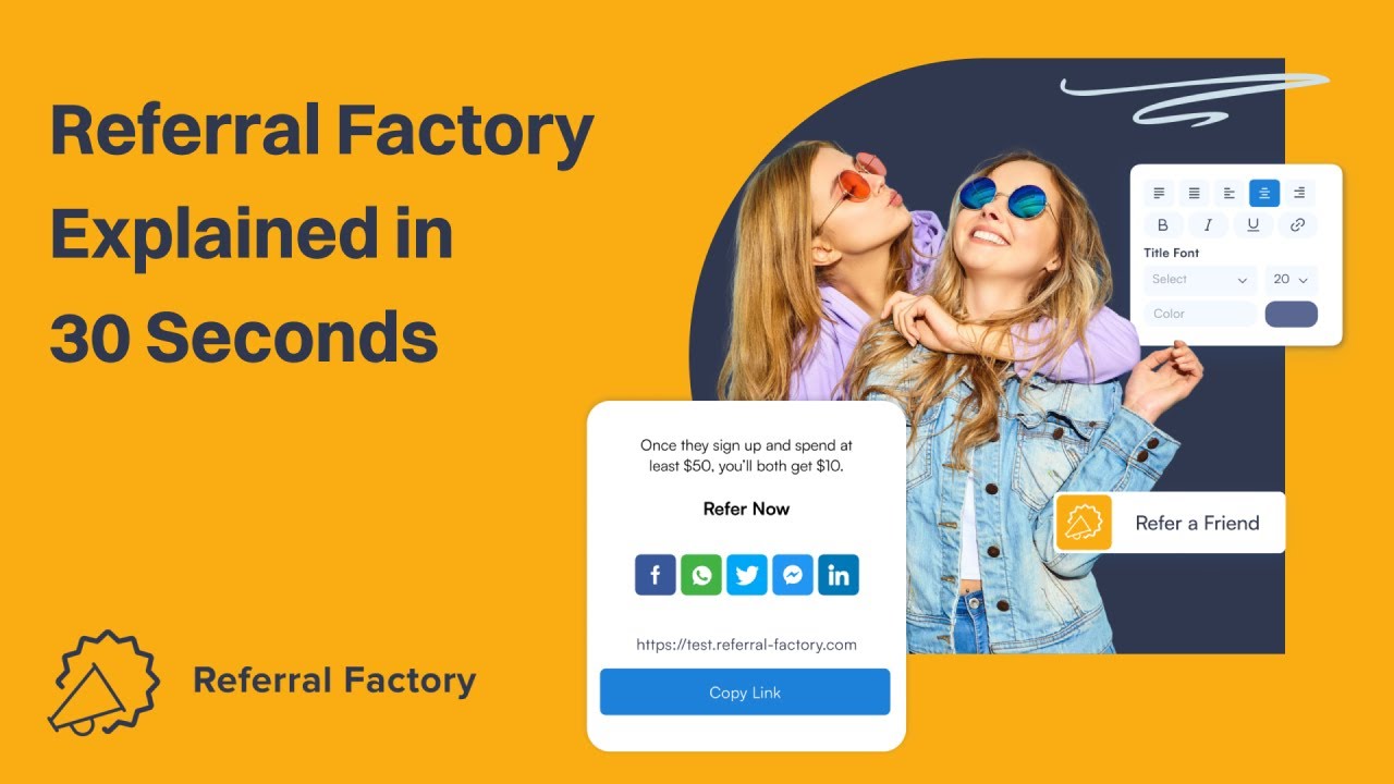 Referral Factory Explained in 30 Seconds - YouTube