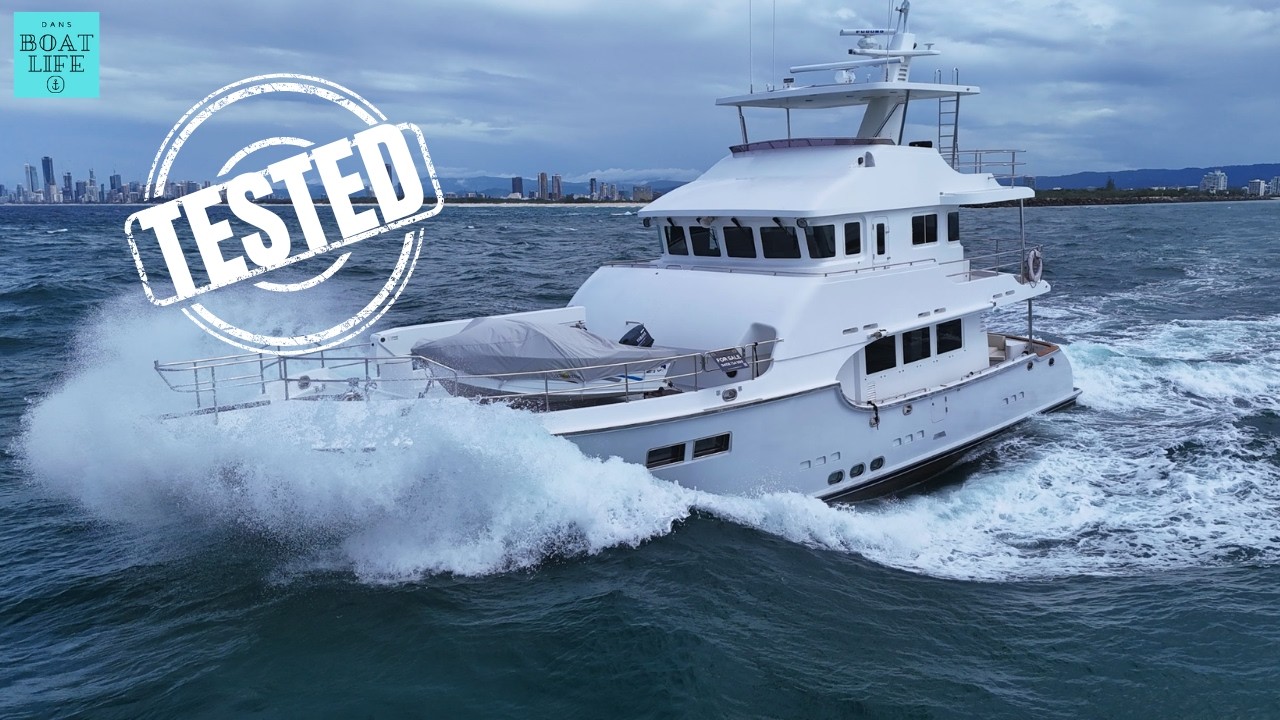 ⁣I Spent a Full Day Running the Nordhavn N68 – Here’s Everything