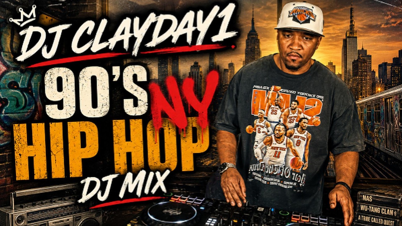 🔥 90's New York Hip Hop Mix | DJ CLAYDAY1 | Golden Era Classics