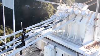 Arecibo Observatory Collapse Drone View HD