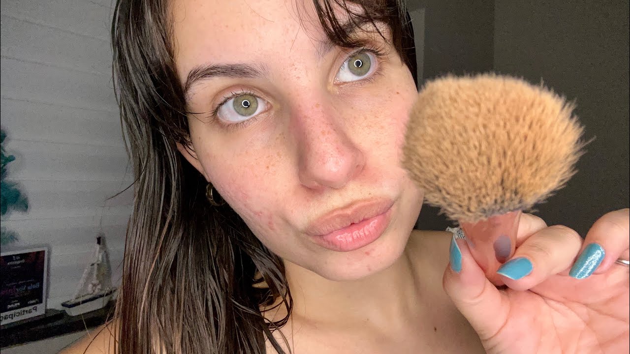 Roleplay te maquiando para sair (ASMR) 💋