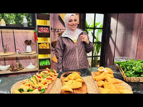 طريقة عمل المندازي سنة أولى طبخ مع الشيف آلاء الجبالي 