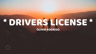 Olivia Rodrigo – drivers license (Lyrics)