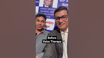 Puberphonia, A Voice Disorder of Puberty Before-After Voice Therapy #shorts by #SLPSanjayKumar
