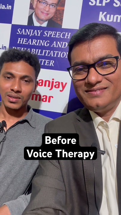 Puberphonia, A Voice Disorder of Puberty Before-After Voice Therapy #shorts by #SLPSanjayKumar