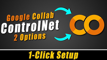 Stable Diffusion 1 - Click ControlNet Google Colab | 2 Option Explained | ControlNet Extension Colab