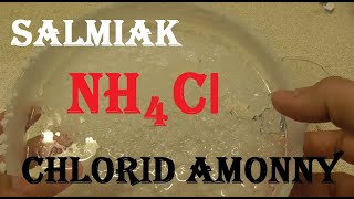 NH4Cl - chlorid amonný - salmiak - vlastnosti, reakce, využití
