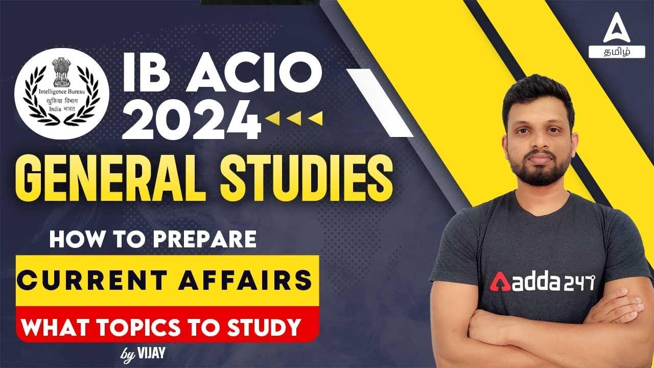 IB ACIO 2024 CURRENT AFFAIRS PREVIOUS YEAR QUESTIONS TOPICS