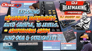AKAI MPC ONE - #257 Close up: Keygroup auto sample midi instruments #MPC, #MPC_ONE, #DJ_SharpMC_LIVE