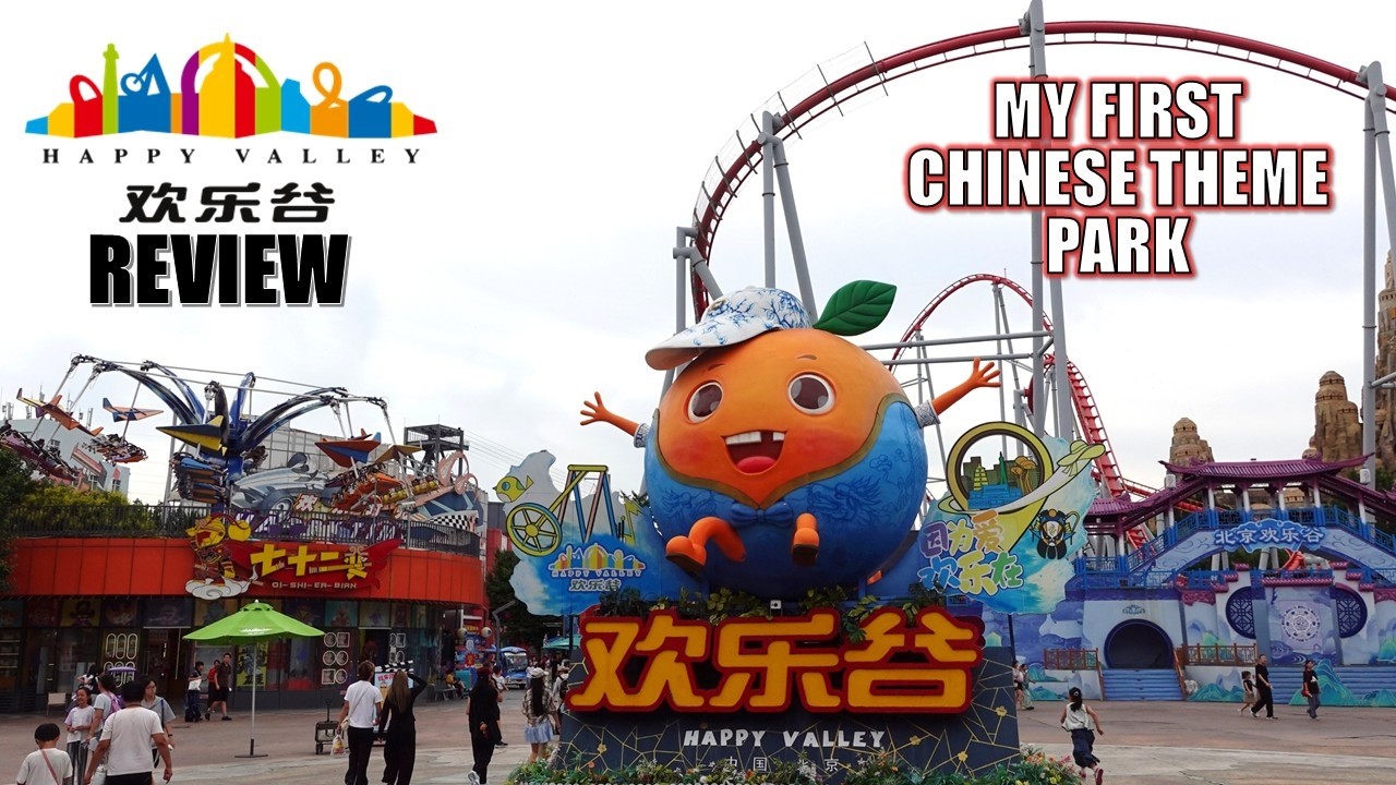 Happy Valley Beijing Review, My First Chinese Theme Park | Best Coasters in Beijing!