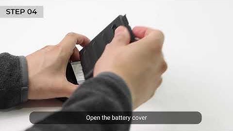 PM85 SOP: How to change the battery (without using Hot Swap)