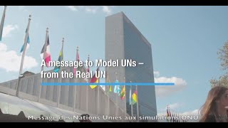 Message des Nations Unies aux simulations ONU