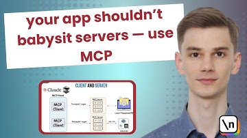 your app shouldn’t babysit servers — use MCP with Maksym, AI Engineer