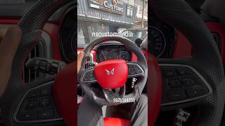 Steering Wheel Upgraded in ScorpioN #mahindrascorpio #scorpion #steeringwheel