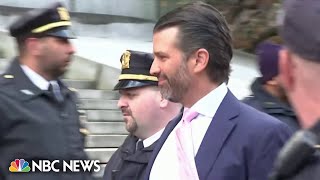 Donald Trump Jr. testifies in New York civil fraud trial