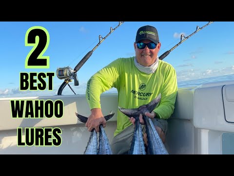 🎣2 NEW Wahoo Lures, Wahoo Fishing Lures 2024