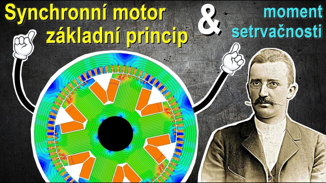 Synchroni Motor Synchronní motor - základní princip (a moment setrvačnosti) - YouTube