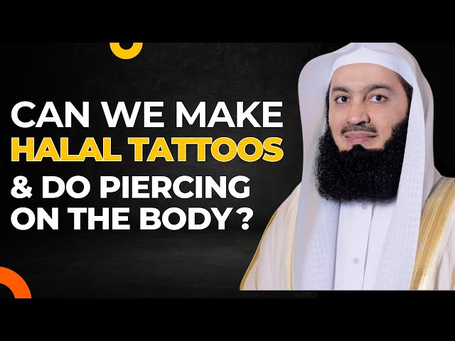 Halaal Tattoo Ideas Mufti Menk - YouTube